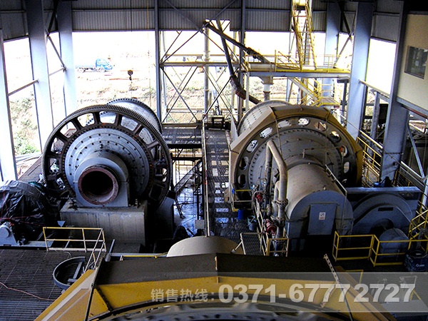 銻礦選礦生產(chǎn)線