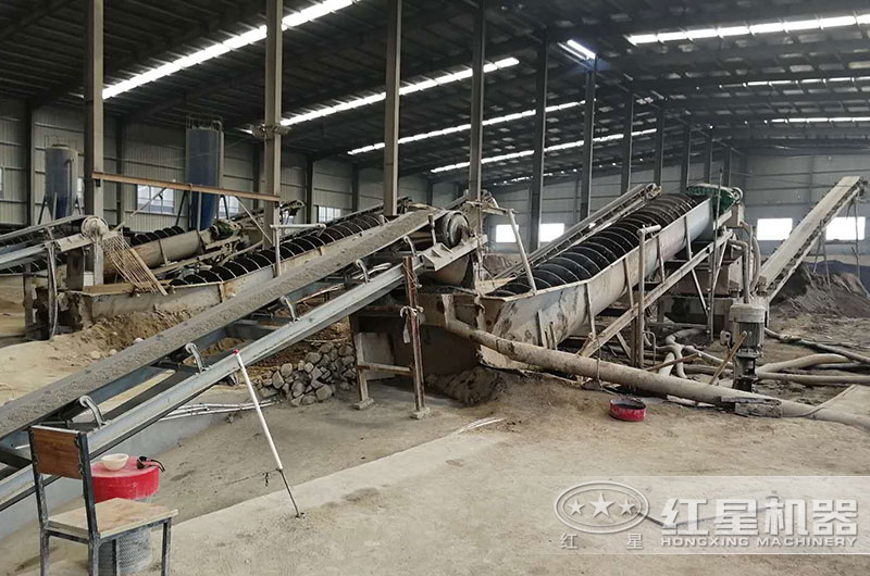 螺旋洗石機(jī)工作現(xiàn)場(chǎng)圖片 螺旋洗石機(jī)工作現(xiàn)場(chǎng)圖片