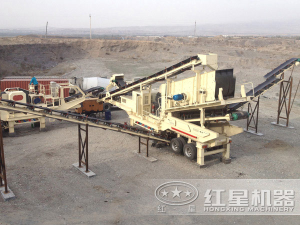移動(dòng)破碎站無人作業(yè)