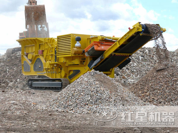 移動(dòng)碎石機(jī)