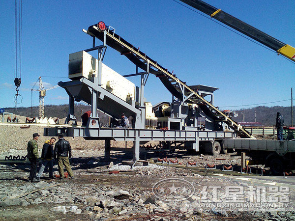 車載流動(dòng)破石子機(jī)