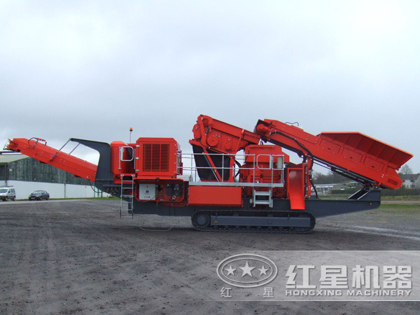 移動式砂石骨料生產(chǎn)線