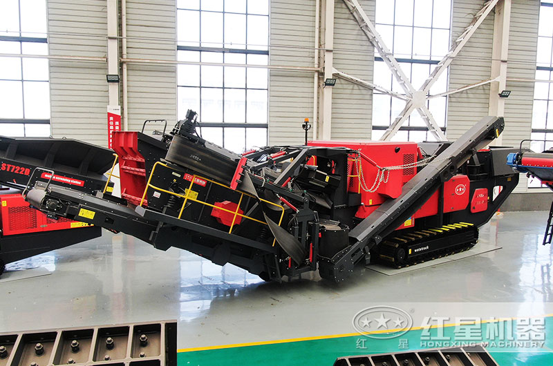 移動(dòng)破碎篩分一體機(jī)圖片 移動(dòng)破碎篩分一體機(jī)圖片