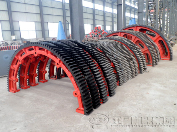 球磨機齒輪安裝