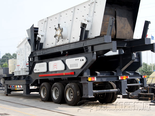 河南紅星移動式破碎站