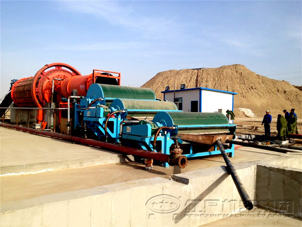 赤鐵礦磁選機客戶現(xiàn)場