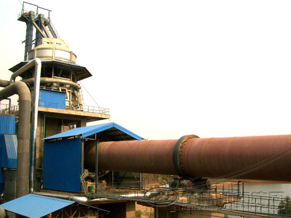 石油焦煅燒回轉(zhuǎn)窯