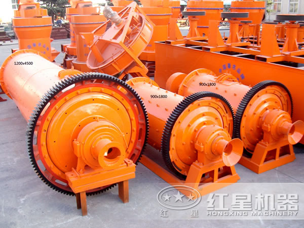 不同型號的選礦球磨機(jī)