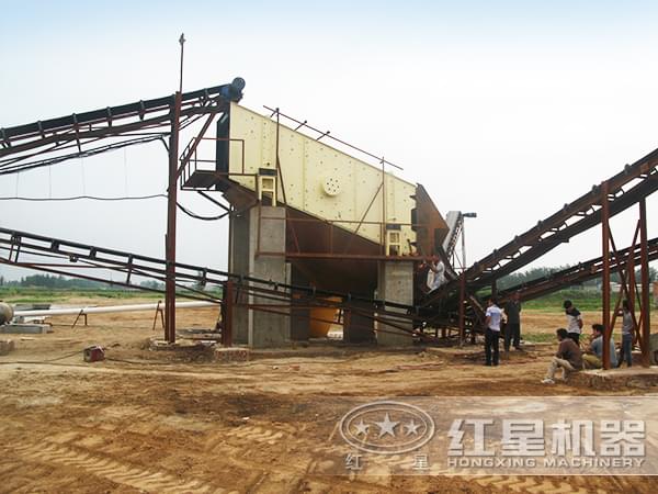 河卵石石料生產(chǎn)線