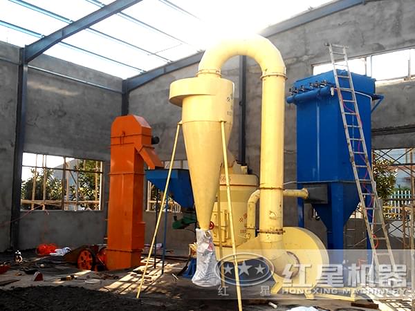 石灰石磨粉生產(chǎn)線