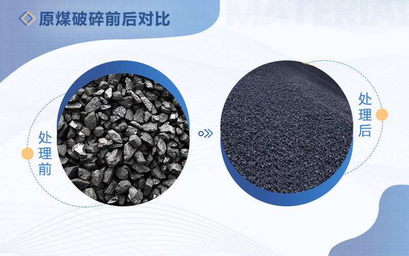 原煤破碎前臺(tái)對(duì)比圖 原煤破碎前臺(tái)對(duì)比圖