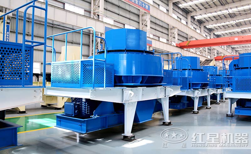 鵝卵石制沙機車間 鵝卵石制沙機車間