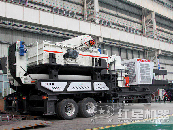 HX系列移動(dòng)破碎站車間 HX系列移動(dòng)破碎站車間