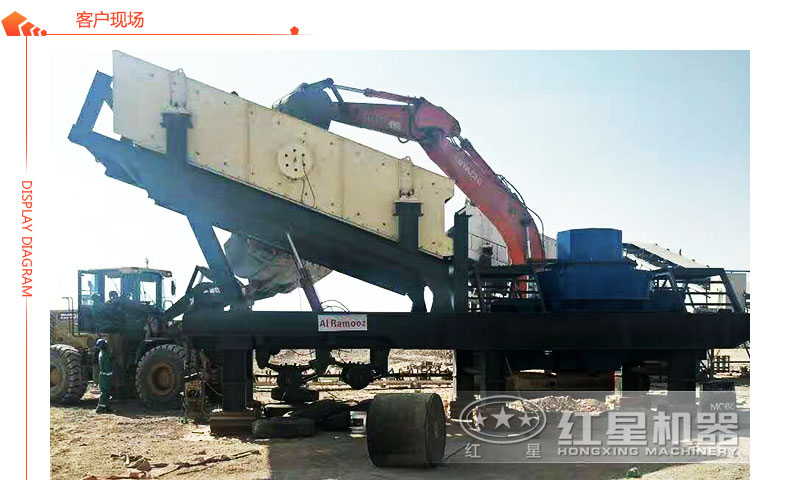 車載流動(dòng)式打沙機(jī)作業(yè)現(xiàn)場(chǎng) 車載流動(dòng)式打沙機(jī)作業(yè)現(xiàn)場(chǎng)