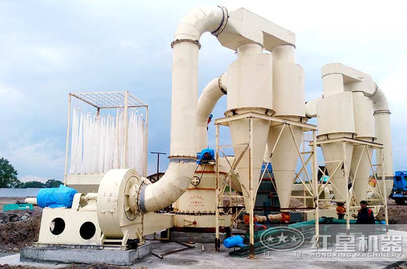 磷石膏磨粉工藝現(xiàn)場 磷石膏磨粉工藝現(xiàn)場