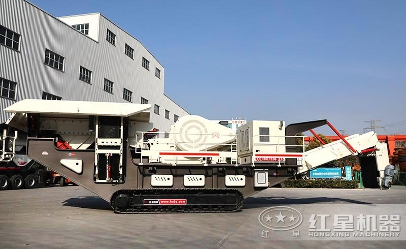 車載式移動(dòng)碎石機(jī)設(shè)備展示