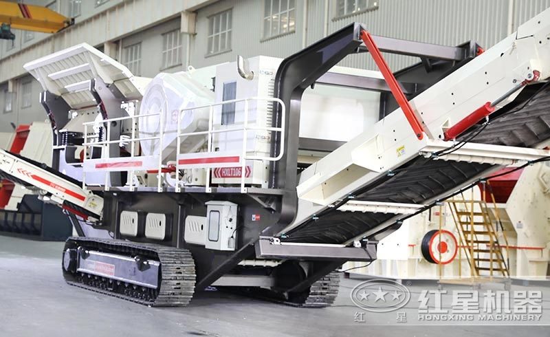 全智能操作車載式移動(dòng)碎石機(jī)