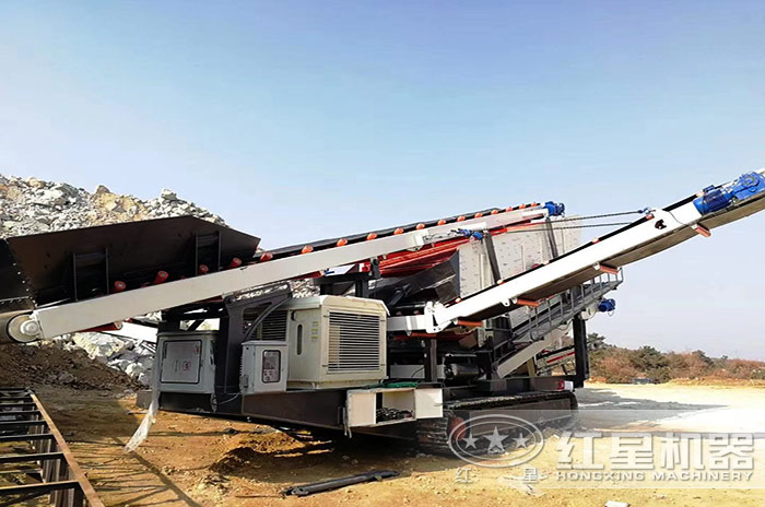 移動式制砂機現(xiàn)場作業(yè)圖 移動式制砂機現(xiàn)場作業(yè)圖