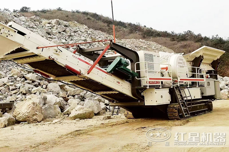 流動砸石篩選一體機現(xiàn)場作業(yè) 流動砸石篩選一體機現(xiàn)場作業(yè)