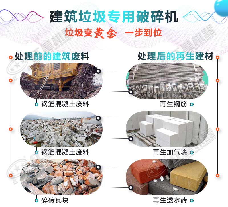 建筑垃圾再利用能做什么 建筑垃圾再利用能做什么