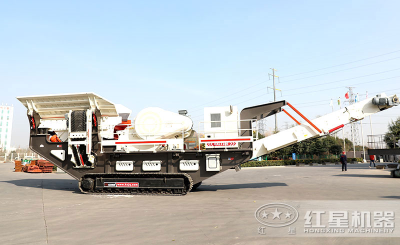 處理尾礦移動(dòng)破碎站 處理尾礦移動(dòng)破碎站