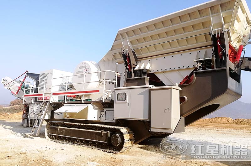 煙臺(tái)移動(dòng)破碎站現(xiàn)場(chǎng) 煙臺(tái)移動(dòng)破碎站現(xiàn)場(chǎng)