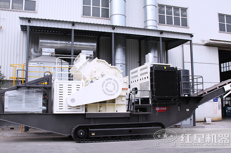 履帶式液壓驅動破碎站 履帶式液壓驅動破碎站