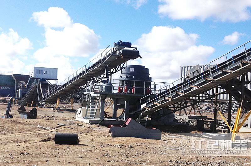 紅星全液壓圓錐破用戶現(xiàn)場 紅星全液壓圓錐破用戶現(xiàn)場