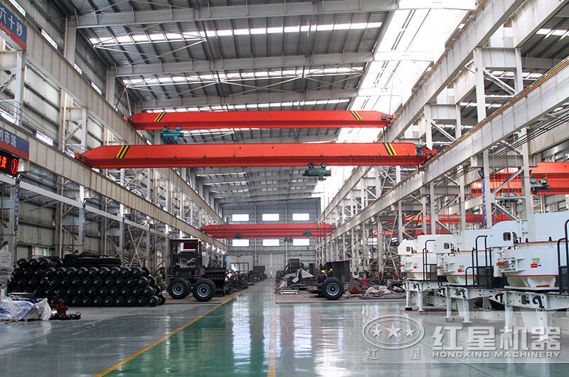 紅星機(jī)器碎石制沙機(jī)車間 紅星機(jī)器碎石制沙機(jī)車間