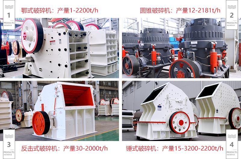 不同種類的礦山破碎機 不同種類的礦山破碎機