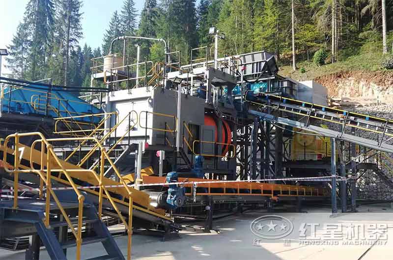 國外棒磨式制砂場 國外棒磨式制砂場