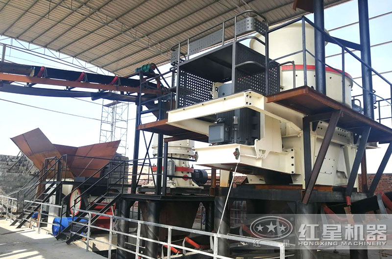 制砂機生產(chǎn)現(xiàn)場 制砂機生產(chǎn)現(xiàn)場