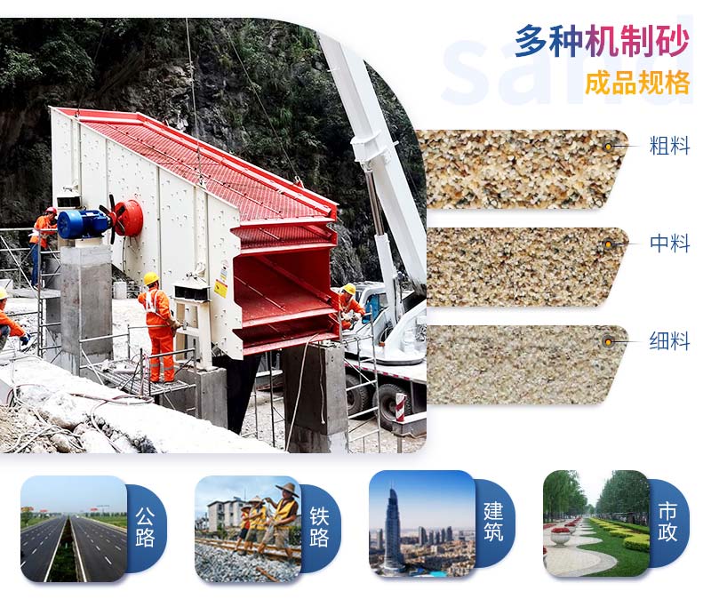 機制砂應(yīng)用領(lǐng)域廣 機制砂應(yīng)用領(lǐng)域廣
