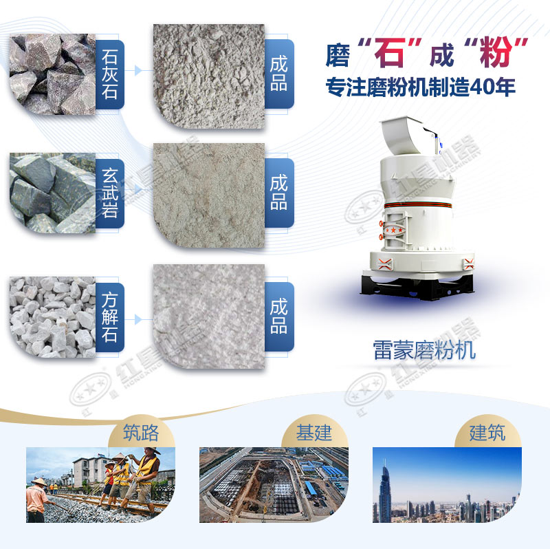 雷蒙磨粉機(jī)應(yīng)用領(lǐng)域 雷蒙磨粉機(jī)應(yīng)用領(lǐng)域