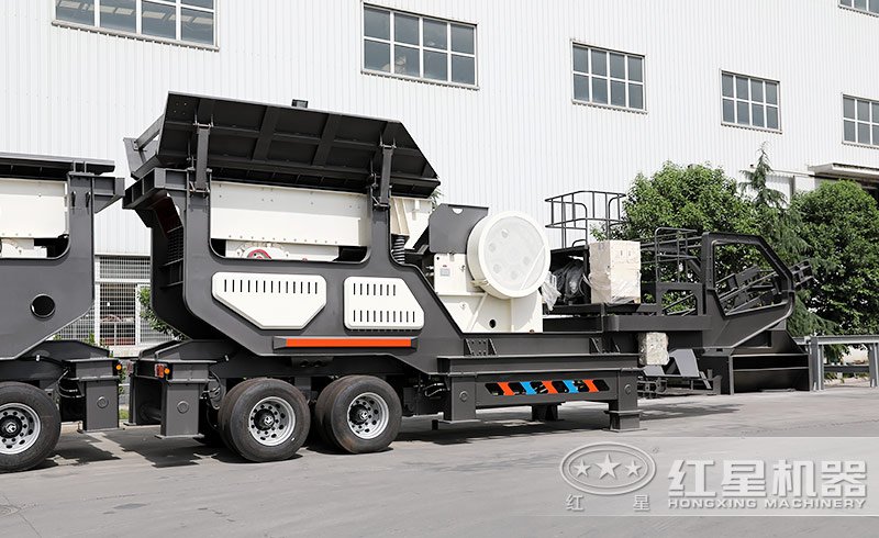 輪胎顎式移動破碎機(jī) 輪胎顎式移動破碎機(jī)